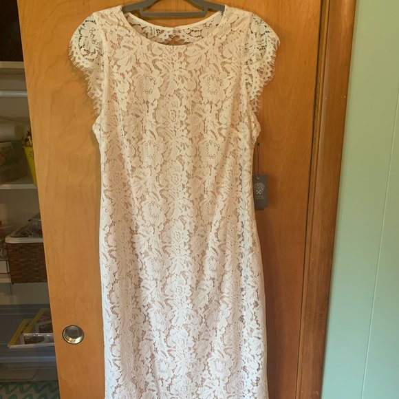 Vince Camuto Lace Cocktail Dress - Picture 1 of 3